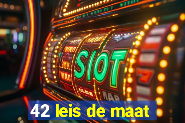 42 leis de maat